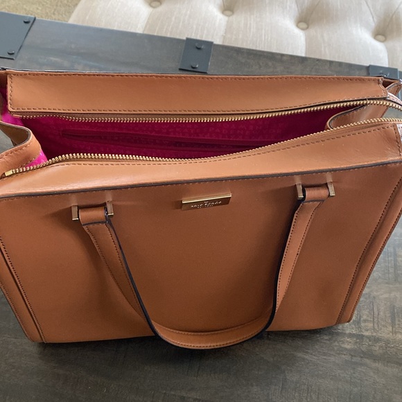 Kate Spade Brown Leather Tote - Picture 10 of 12